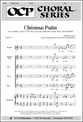 Christmas Psalm SATB choral sheet music cover